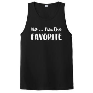 No I'm The Favorite Sarcastic Matching Family Sibling Joke PosiCharge Competitor Tank