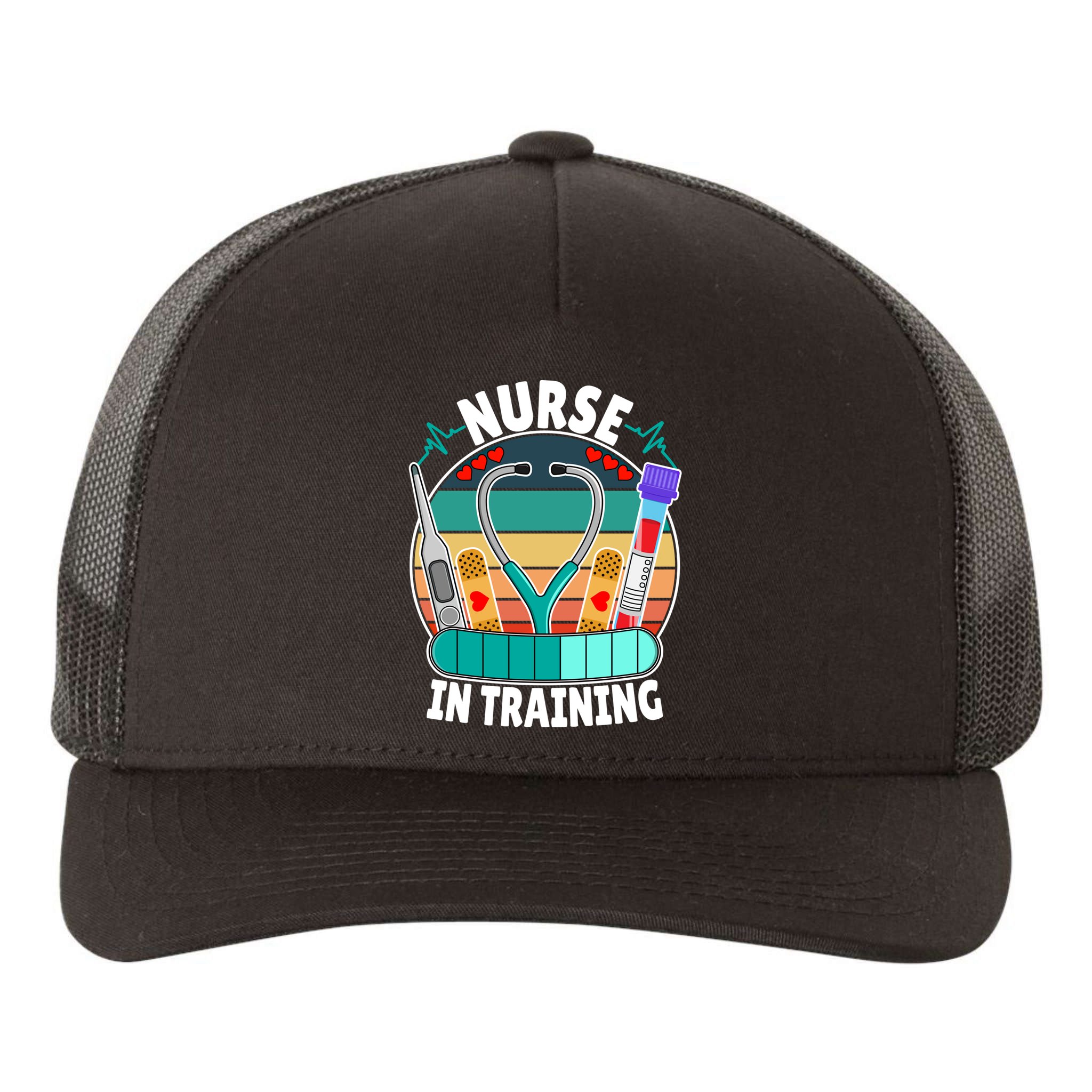Nurse In Training Nursing Student Funny Future Nurse Great Gift Yupoong Adult 5-Panel Trucker Hat