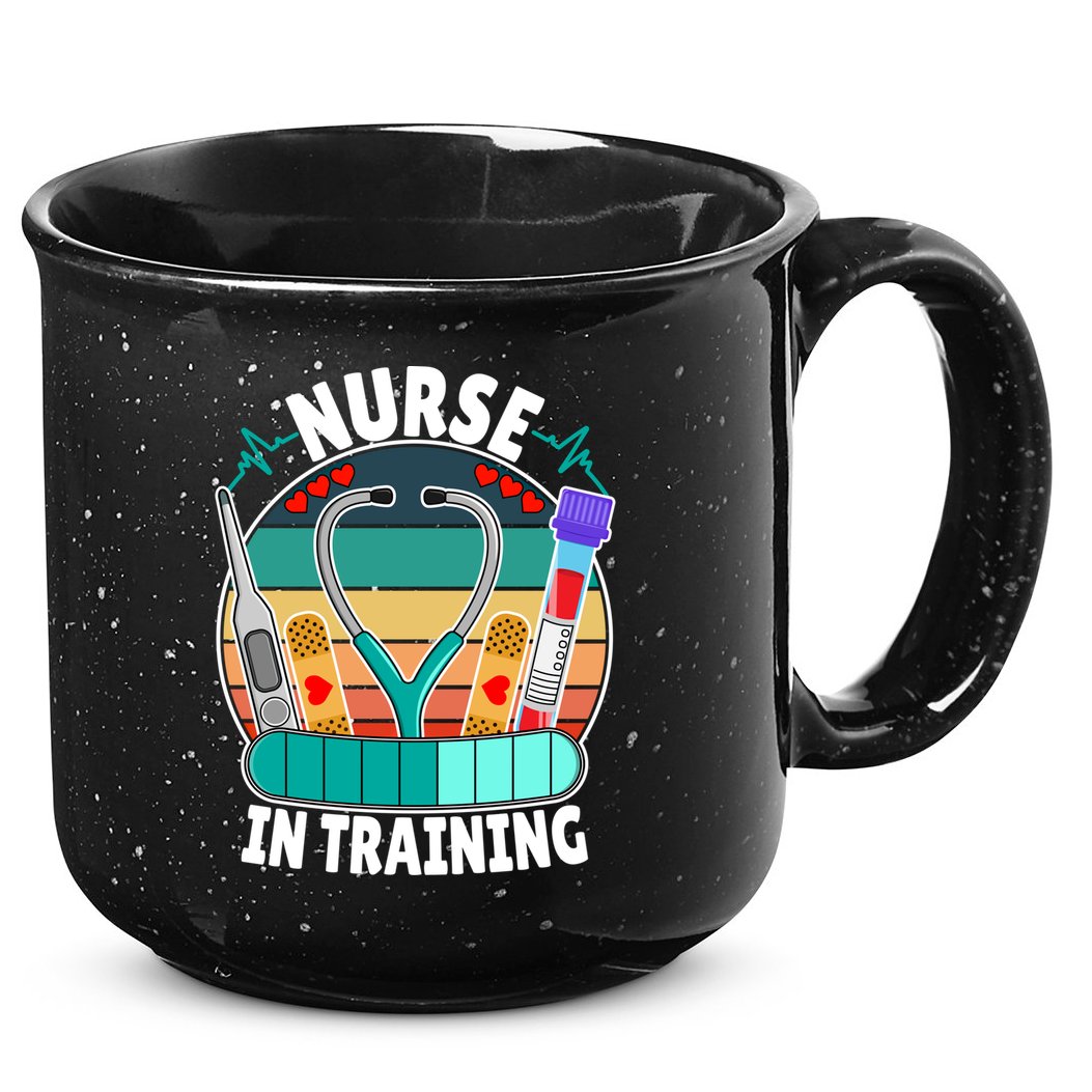 Nurse In Training Nursing Student Funny Future Nurse Great Gift 15oz Campfire Ceramic Mug