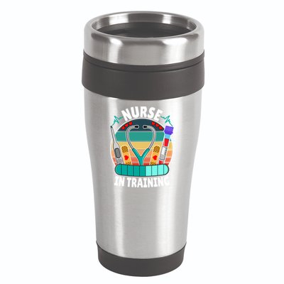 Nurse In Training Nursing Student Funny Future Nurse Great Gift 16oz Travel Tumbler