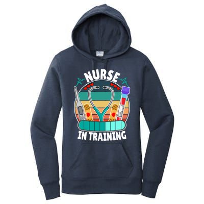 Nurse In Training Nursing Student Funny Future Nurse Great Gift Women's Pullover Hoodie