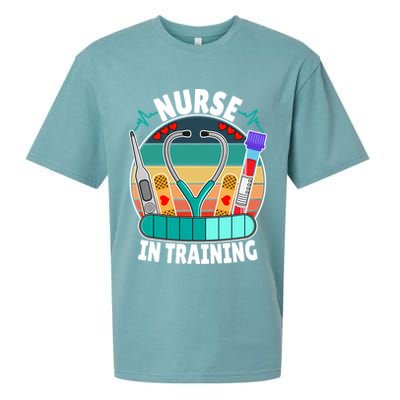 Nurse In Training Nursing Student Funny Future Nurse Great Gift Sueded Cloud Jersey T-Shirt