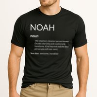 Noah Is The Best Funny Name Definition Noah Performance Shirt