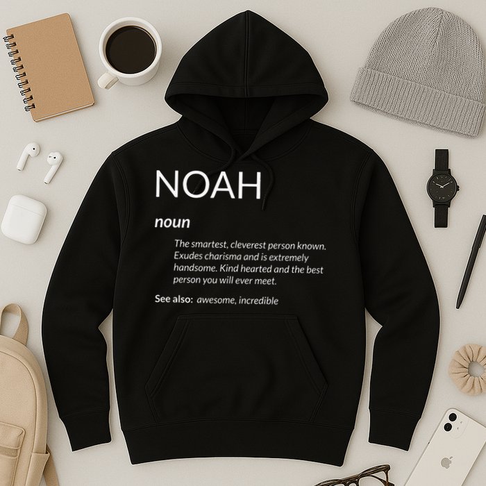 Noah Is The Best Funny Name Definition Noah Hoodie
