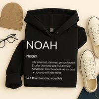Noah Is The Best Funny Name Definition Noah Hoodie