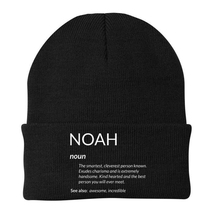 Noah Is The Best Funny Name Definition Noah Beanie