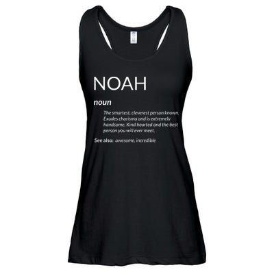 Noah Is The Best Funny Name Definition Noah Ladies Essential Flowy Tank