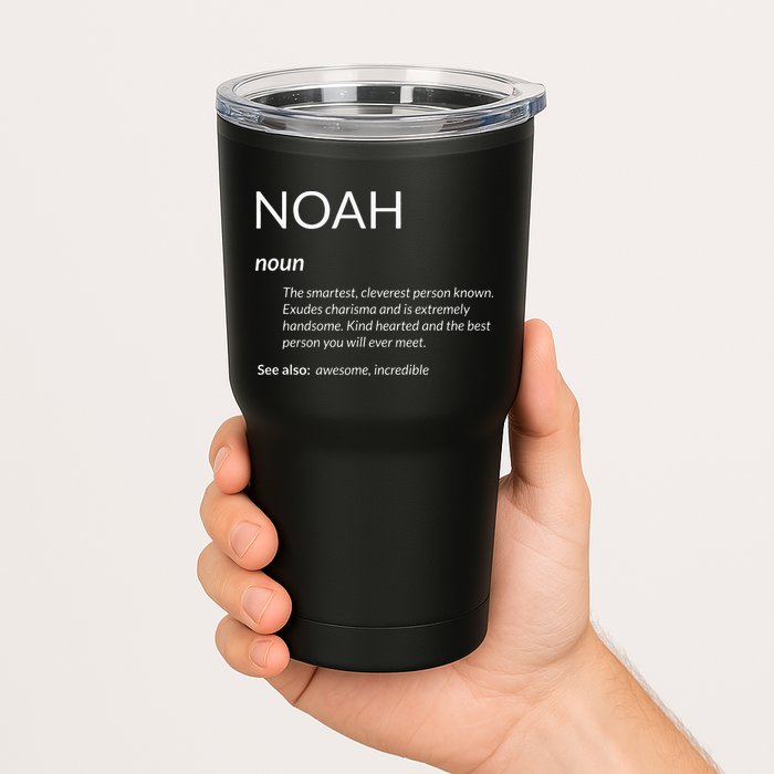 Noah Is The Best Funny Name Definition Noah Tumbler