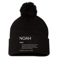 Noah Is The Best Funny Name Definition Noah Pom Pom 12in Knit Beanie