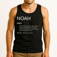 Noah Is The Best Funny Name Definition Noah Tank Top