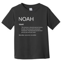 Noah Is The Best Funny Name Definition Noah Toddler T-Shirt