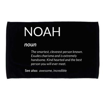 Noah Is The Best Funny Name Definition Noah Microfiber Hand Towel