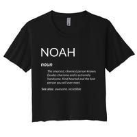 Noah Is The Best Funny Name Definition Noah Crop Top
