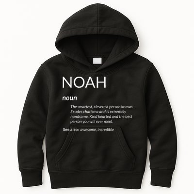Noah Is The Best Funny Name Definition Noah Kids Hoodie