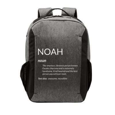 Noah Is The Best Funny Name Definition Noah Vector Backpack