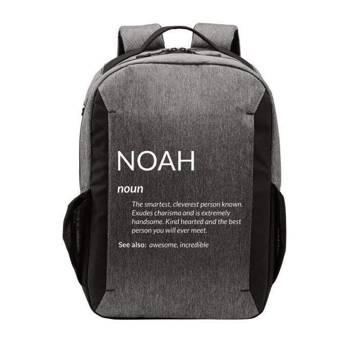 Noah Is The Best Funny Name Definition Noah Vector Backpack