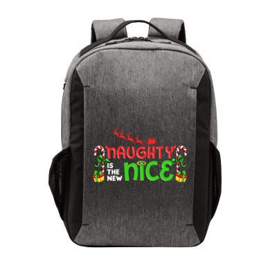 Naughty Is The New Nice Christmas Santa Naughty Or Nice Gift Vector Backpack