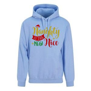 Naughty Is The New Nice Funny Christmas Novelty Holiday Item Funny Gift Unisex Surf Hoodie