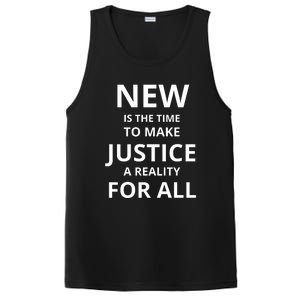 New Is The Time To Make Justice A Reality For All PosiCharge Competitor Tank