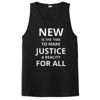 New Is The Time To Make Justice A Reality For All PosiCharge Competitor Tank