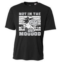 Not In The Mooood Cow Cows Farm Animals Lover Cooling Performance Crew T-Shirt