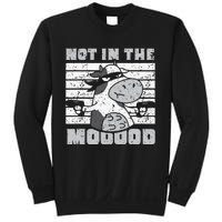 Not In The Mooood Cow Cows Farm Animals Lover Sweatshirt