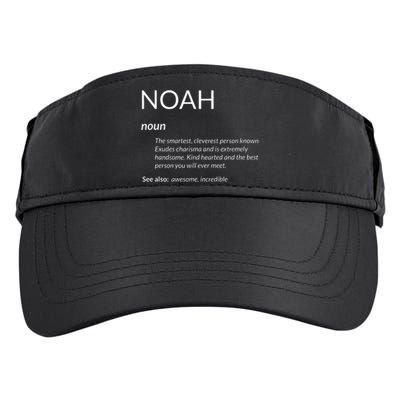 Noah Is The Best Funny Name Definition Noah Adult Drive Performance Visor