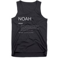 Noah Is The Best Funny Name Definition Noah Tank Top