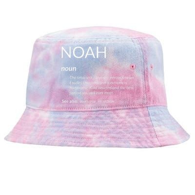 Noah Is The Best Funny Name Definition Noah Tie-Dyed Bucket Hat