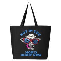 Not In The Mood Right Now Funny Cow 25L Jumbo Tote