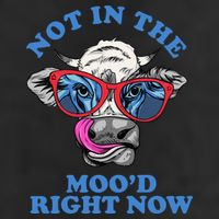 Not In The Mood Right Now Funny Cow 25L Jumbo Tote