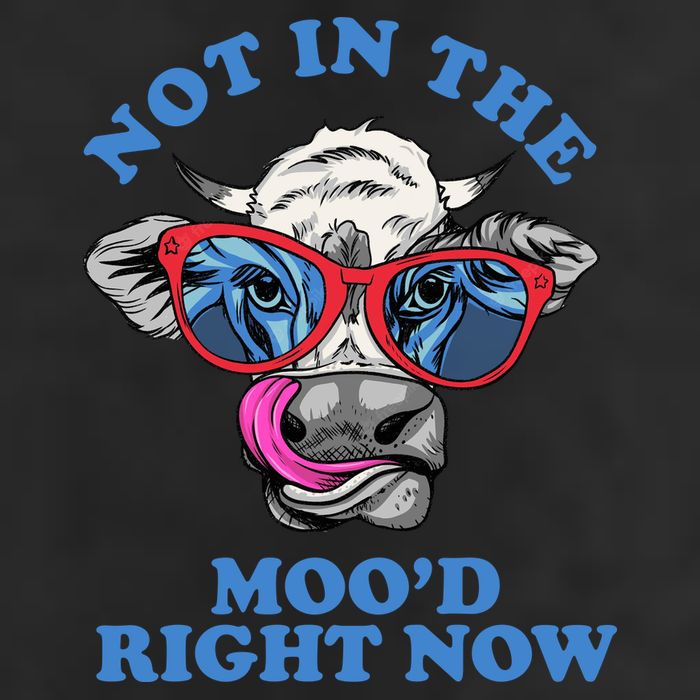 Not In The Mood Right Now Funny Cow 25L Jumbo Tote
