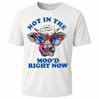 Not In The Mood Right Now Funny Cow Performance Shirt
