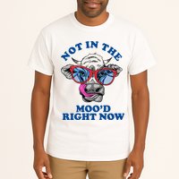 Not In The Mood Right Now Funny Cow Tall T-Shirt