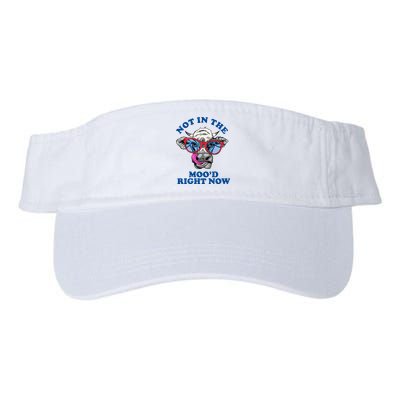 Not In The Mood Right Now Funny Cow Visor
