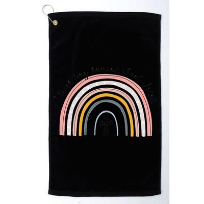 NG0M I Teach Tiny Humans About Jesus Teacher Appreciation Golf Towel