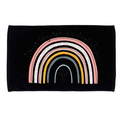 NG0M I Teach Tiny Humans About Jesus Teacher Appreciation Microfiber Hand Towel