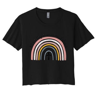 NG0M I Teach Tiny Humans About Jesus Teacher Appreciation Crop Top