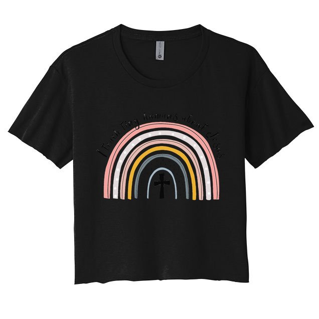 NG0M I Teach Tiny Humans About Jesus Teacher Appreciation Crop Top