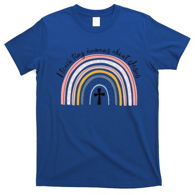 NG0M I Teach Tiny Humans About Jesus Teacher Appreciation T-Shirt