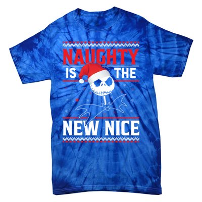 Naughty Is The New Nice Gift Tie-Dye T-Shirt