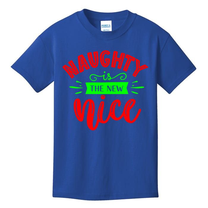 Naughty Is The New Nice Funny Gift Kids T-Shirt