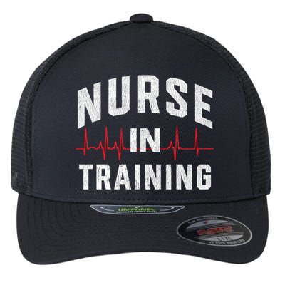 Nurse In Training Nursing School Student Future Nurse Gift Flexfit Unipanel Trucker Cap