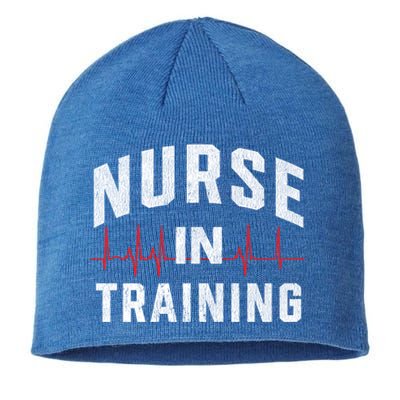 Nurse In Training Nursing School Student Future Nurse Gift Sustainable Beanie