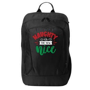 Naughty Is The New Nice Funny Christmas Gift City Backpack