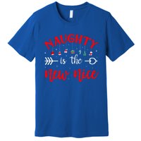 Naughty Is The New Nice Funny Cool Gift Premium T-Shirt