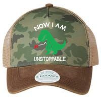 Now I'm Unstoppable - Funny T-Rex Dinosaur Legacy Tie Dye Trucker Hat
