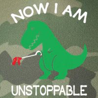 Now I'm Unstoppable - Funny T-Rex Dinosaur Legacy Tie Dye Trucker Hat