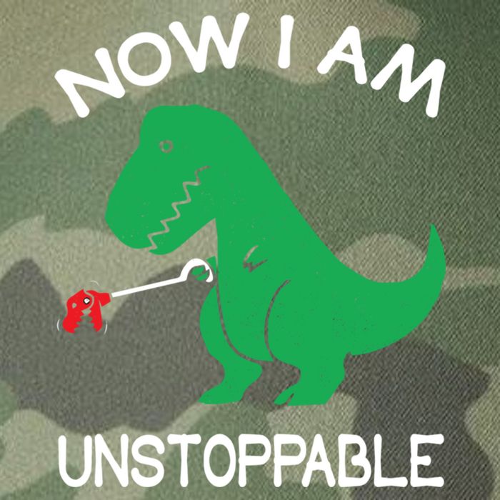 Now I'm Unstoppable - Funny T-Rex Dinosaur Legacy Tie Dye Trucker Hat