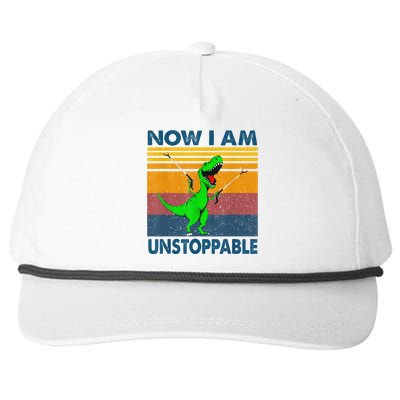 Now Im Unstoppable Snapback Five-Panel Rope Hat